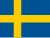 Fändel, deen de Locale-Code representéiert: sv-SE