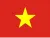 Fändel, deen de Locale-Code representéiert: vi-VN